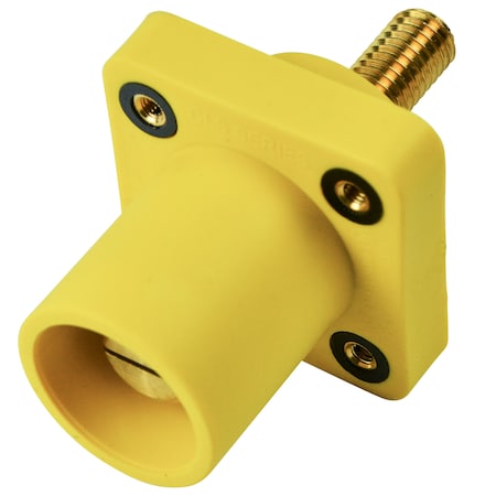 Marinco Cls40Mrsb-H Cls Series Pnl Mnt (400A/600V) 1.125" Stud; Male-Yllw (H) CLS40MRSB-H